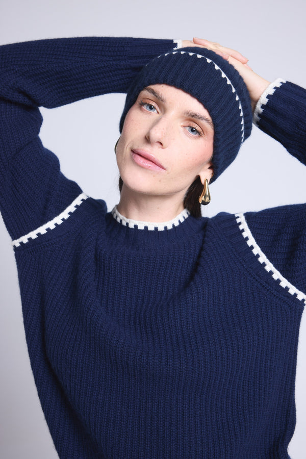 #BLEUMARINEBLANC