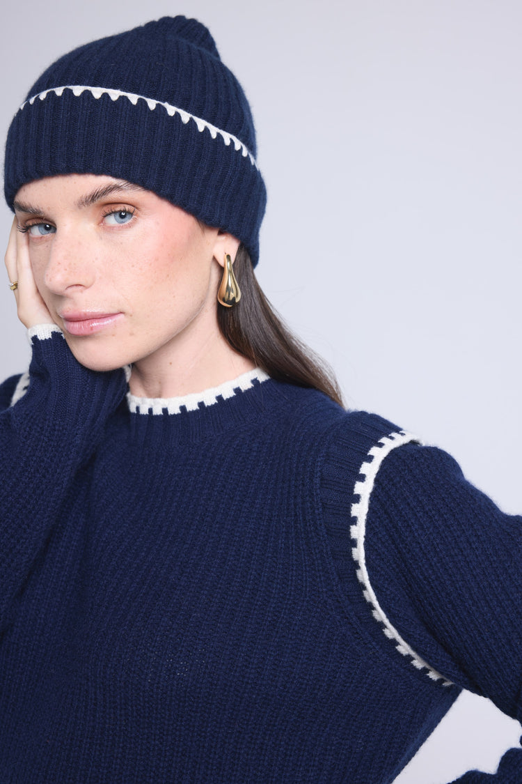 #BLEUMARINEBLANC