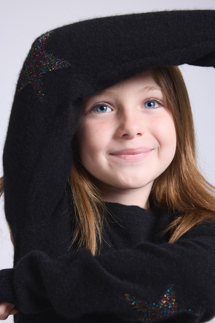 #NOIRMULTICOLORLUREX #ENFANT|FILLE