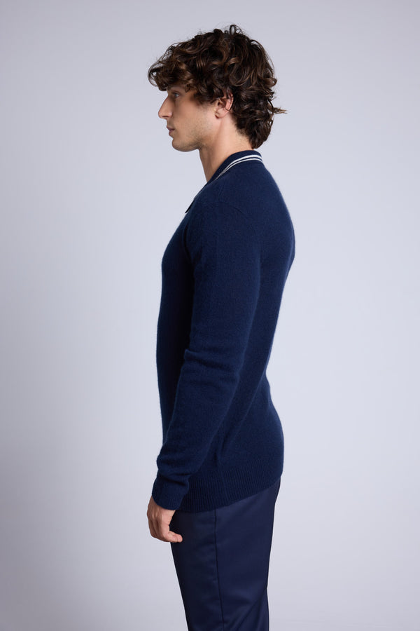 PULL  COL POLO RAYURES - JULES
