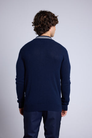 PULL  COL POLO RAYURES - JULES