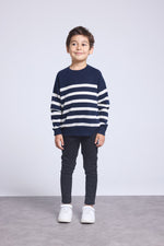 Pull Col Rond Col Rond Mariniere June