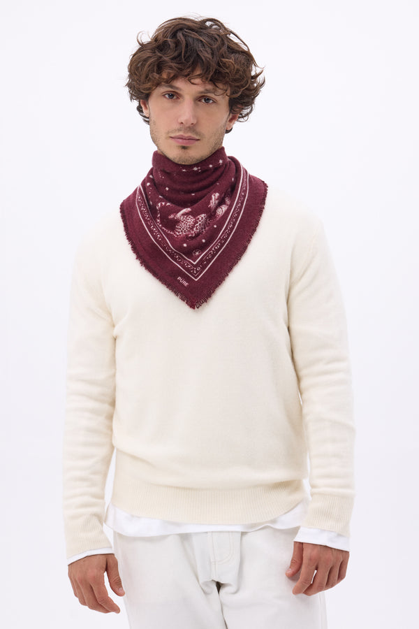 #BURGUNDYBLANC #HOMME
