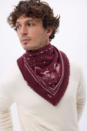 #BURGUNDYBLANC #HOMME