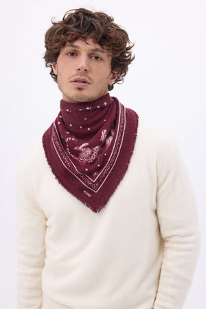 #BURGUNDYBLANC #HOMME