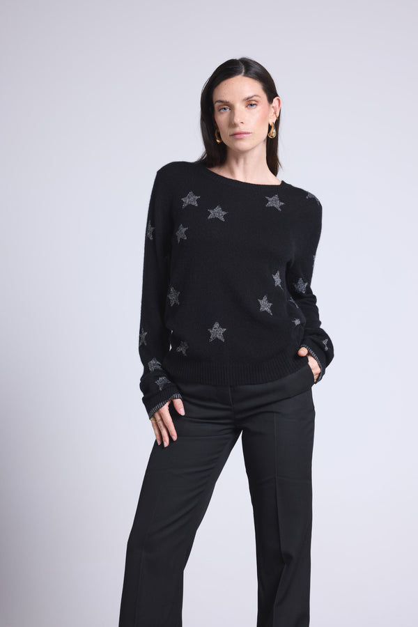 PULL COL ROND ETOILES - LOLITA