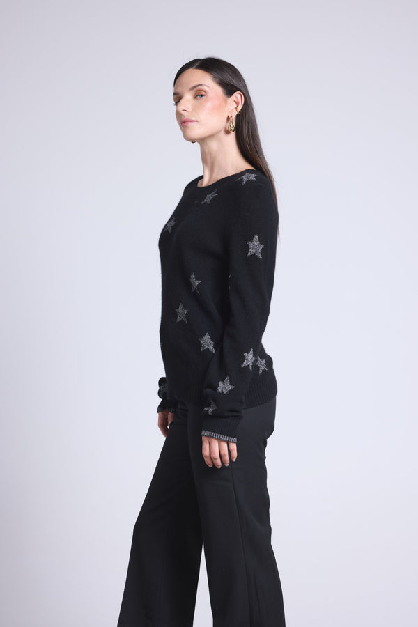 PULL COL ROND ETOILES - LOLITA