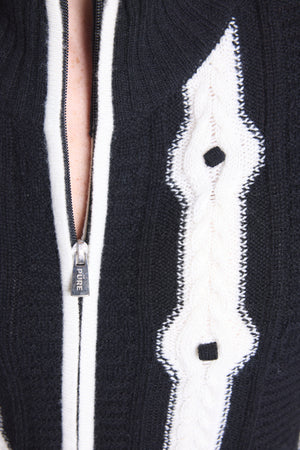 GILET A CONTRASTE - MADDIE