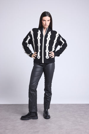GILET A CONTRASTE - MADDIE