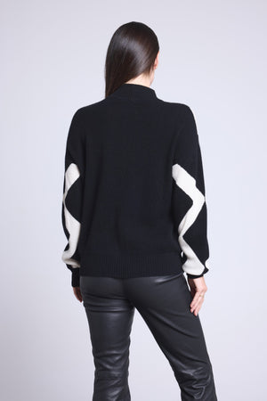VESTE ZIPEE GRAPHIQUE - MAGALI