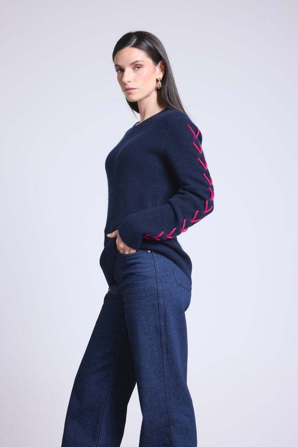 #BLEUMARINEFUSHIA