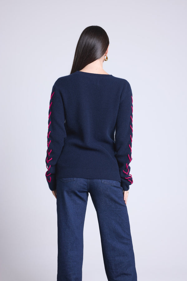 #BLEUMARINEFUSHIA