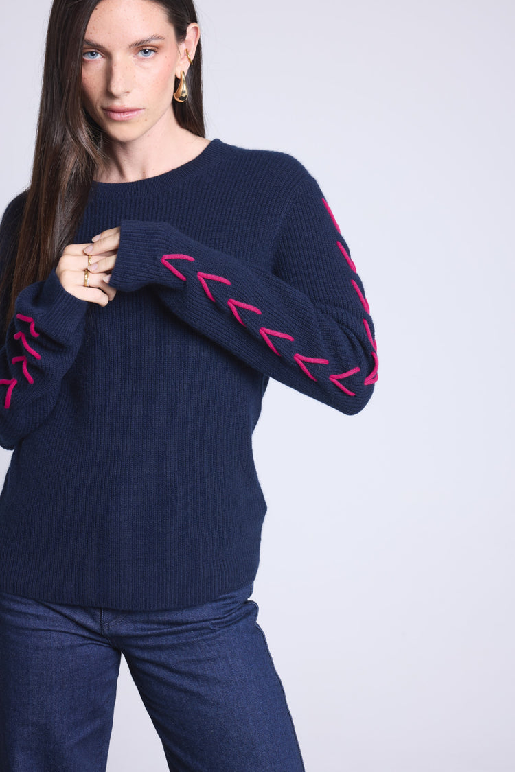 #BLEUMARINEFUSHIA