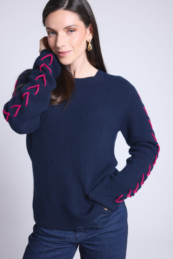#BLEUMARINEFUSHIA