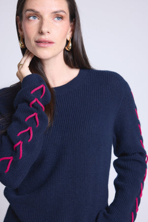 #BLEUMARINEFUSHIA