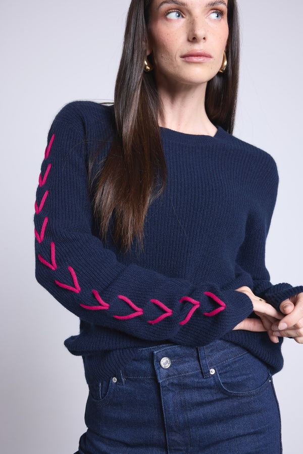 #BLEUMARINEFUSHIA