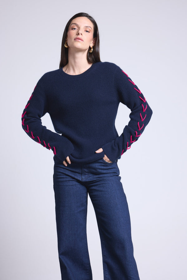 #BLEUMARINEFUSHIA