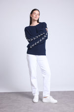 #BLEUMARINEETBLANC