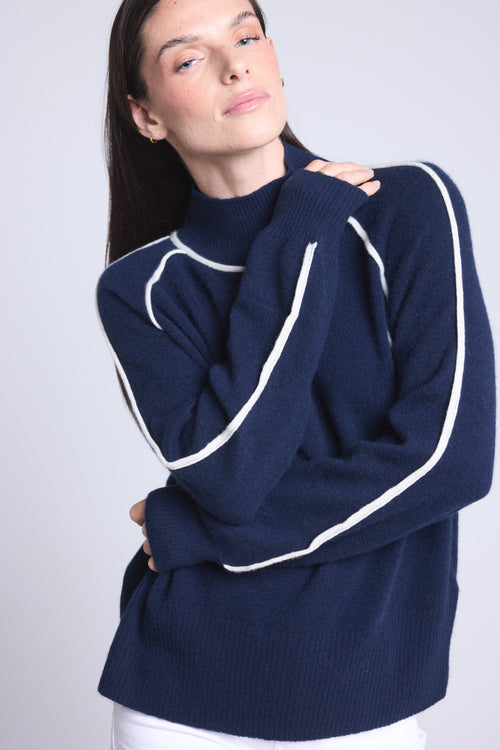 #BLEUMARINEETBLANC
