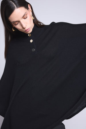 PONCHO BOUTONS DORES - MIRANDA