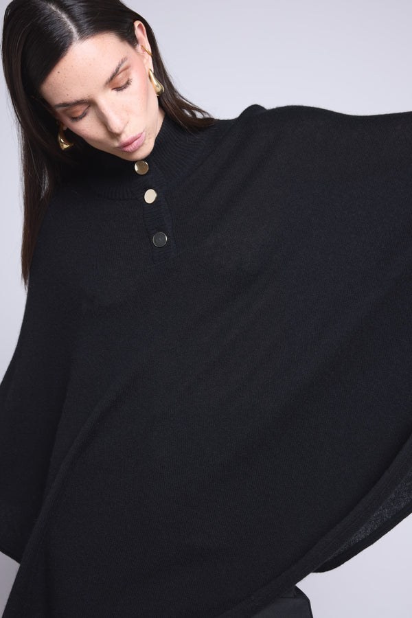 PONCHO BOUTONS DORES - MIRANDA