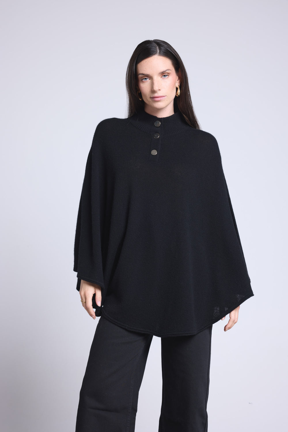 PONCHO BOUTONS DORES - MIRANDA