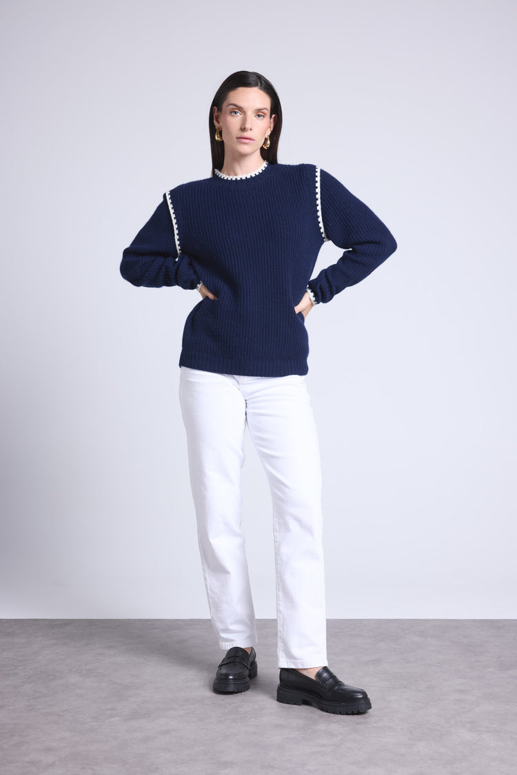 #BLEUMARINEBLANC