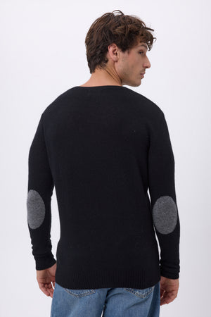#NOIRPATCHGRISFONCE #HOMME