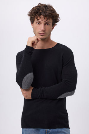 #NOIRPATCHGRISFONCE #HOMME