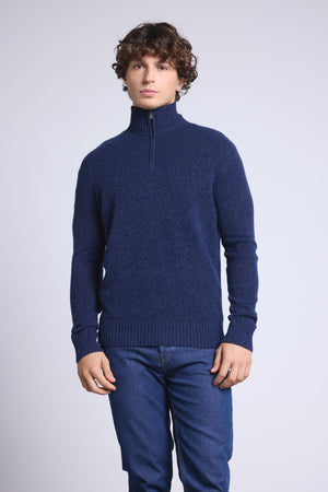 PULL COL ZIPPE MONTANT MOULINE - PRESLEY