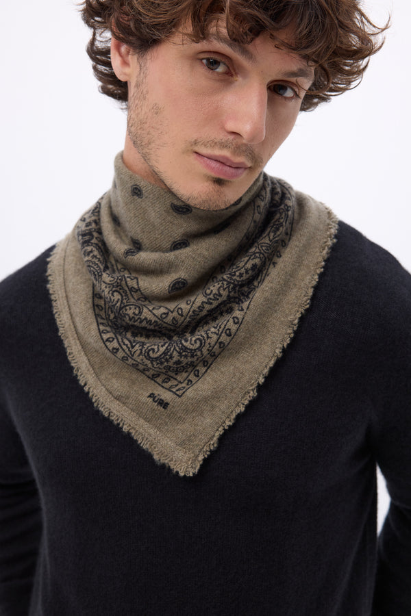 #KHAKICHINEPRNTNOIR #HOMME