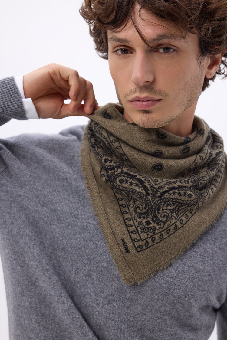 #KHAKICHINEPRNTNOIR #HOMME