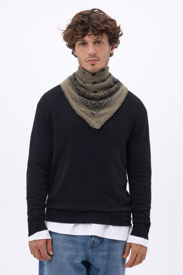 #KHAKICHINEPRNTNOIR #HOMME