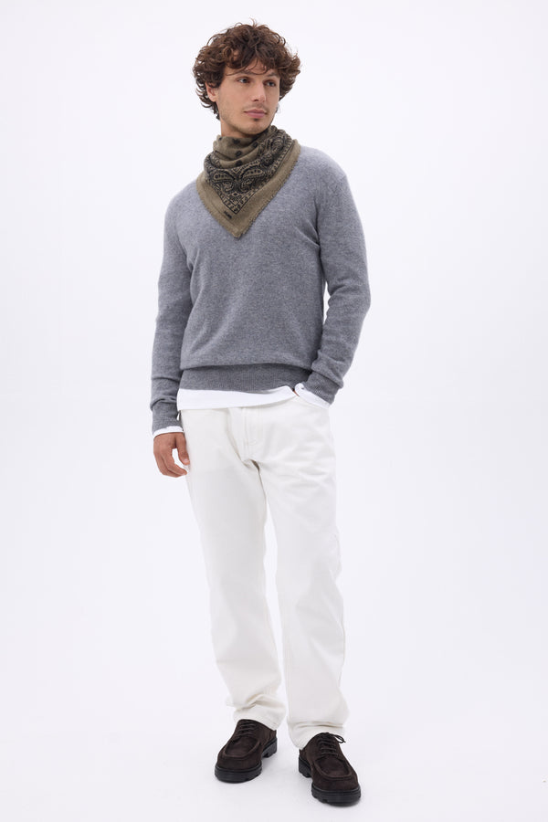 #KHAKICHINEPRNTNOIR #HOMME