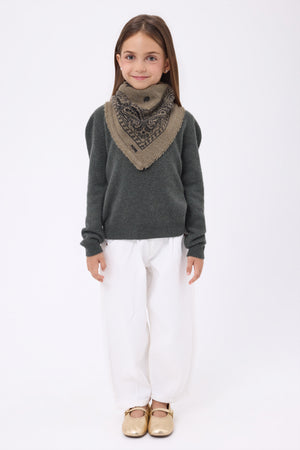 #KHAKICHINEPRNTNOIR #ENFANT|FILLE