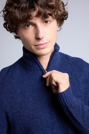 Pull Col Zippe Montant Mouline Presley