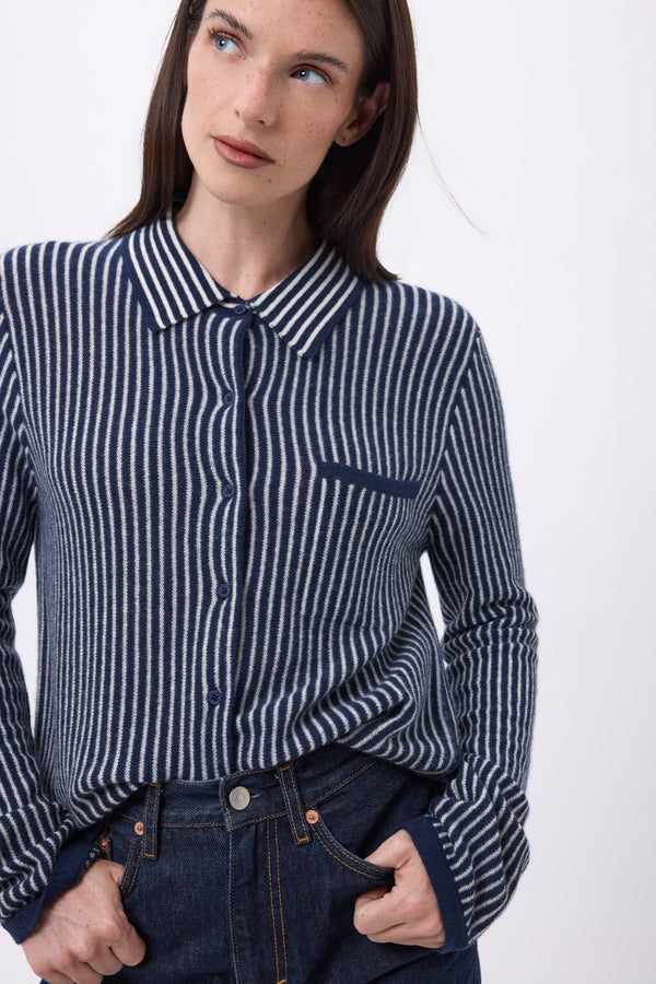 #BLEUMARINEBLANC #FEMME