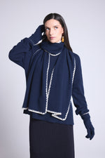 #BLEUMARINEBLANC #FEMME