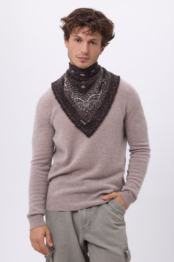 #LEOPARDBLANC #HOMME